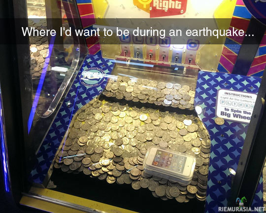 Missä olla maanjäristyksen aikana - Prioriteeti kuntoon
