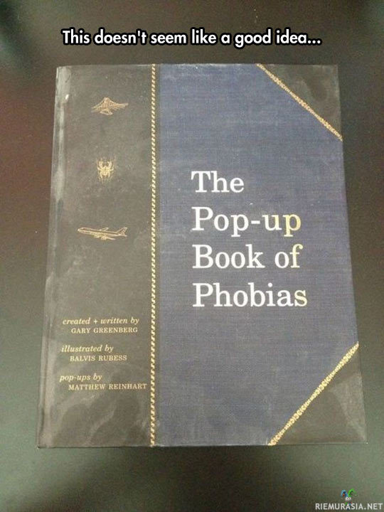 Pop up -fobiakirja