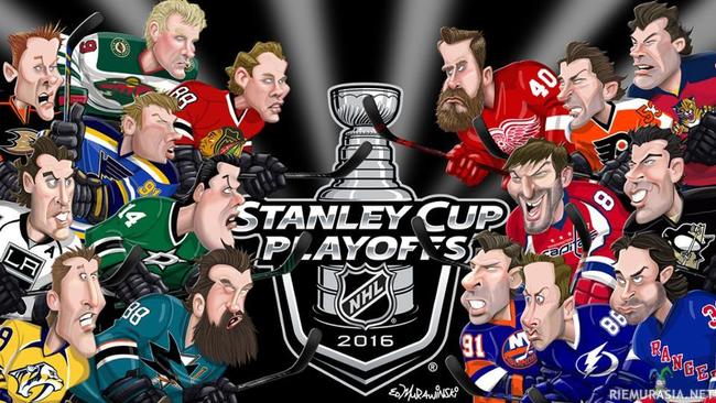 NHL playoffit alkaa - Kuka vie pokaalin tänä vuonna?