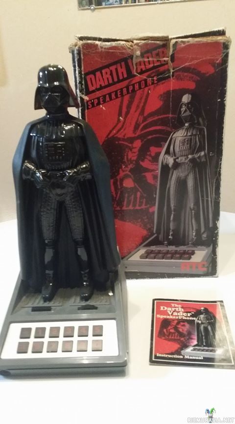 The 1983 Darth Vader speakerphone