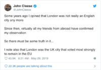 John Cleese ja Brexit