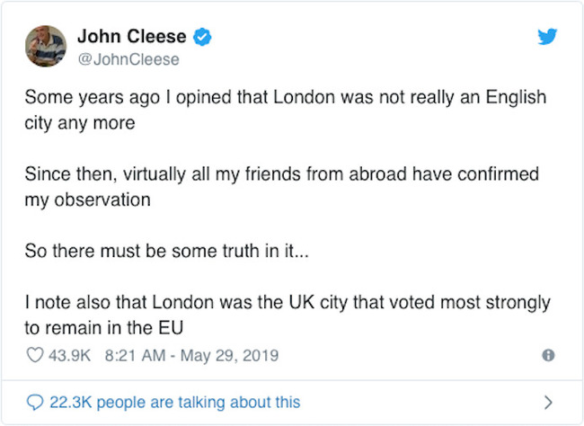 John Cleese ja Brexit