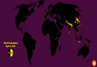 Missä asuu puolet maapallon väestöstä