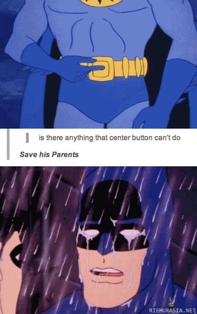 Batmanin varustevyö - Hoitaa kaiken paitsi yhden asian
