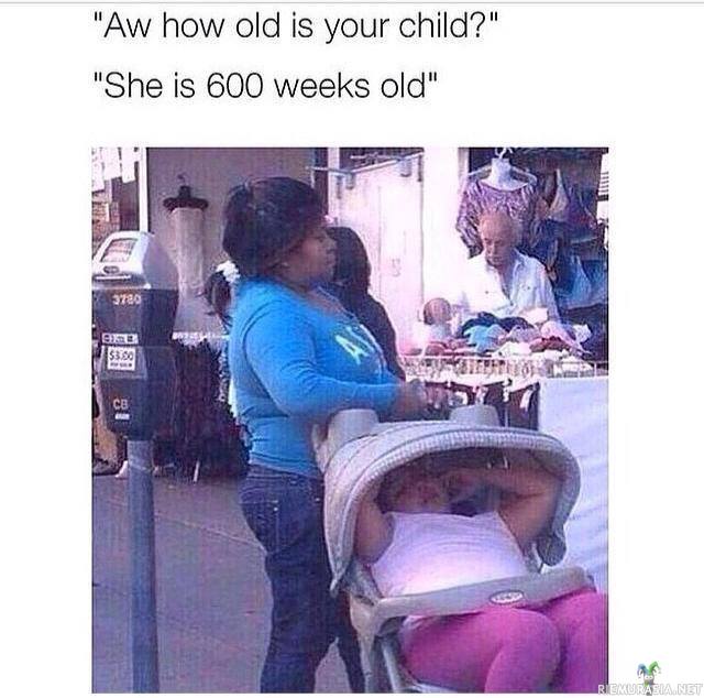 Kuinka vanha lapsesi on?