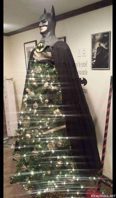 Batman joulukuusi 