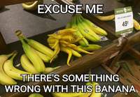 Banaani ei voi hyvin
