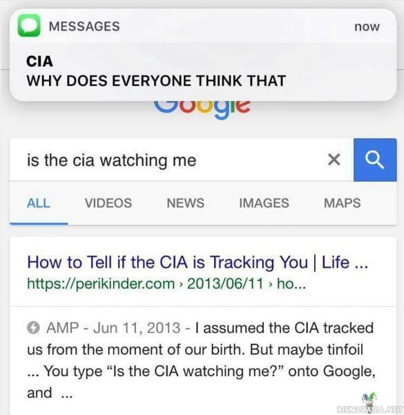 Valvooko CIA minua?