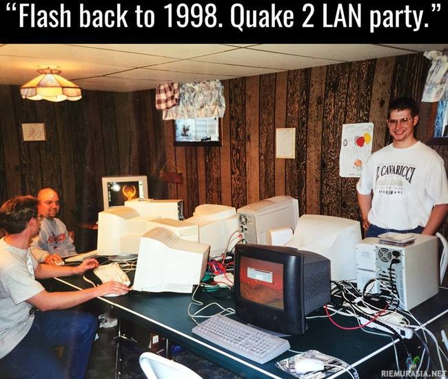 Quake II Lanit - Oi niitä aikoja!
