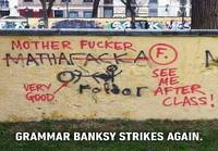 Grammar Banksy