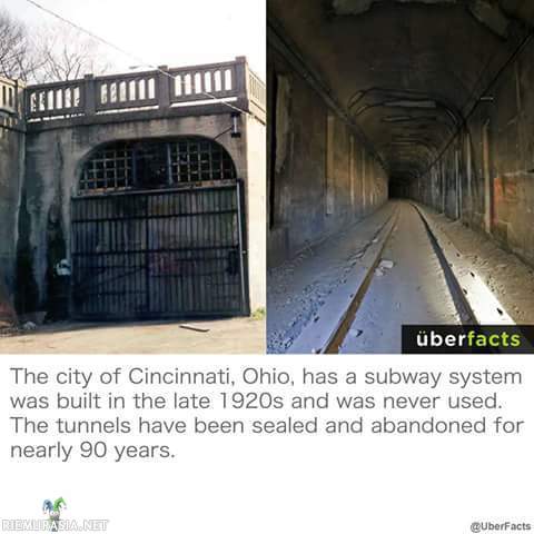 Cinccinatin metro - Joka ei koskaan valmistunut