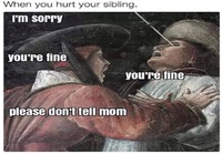 Kun satutat sisarustasi vahingossa