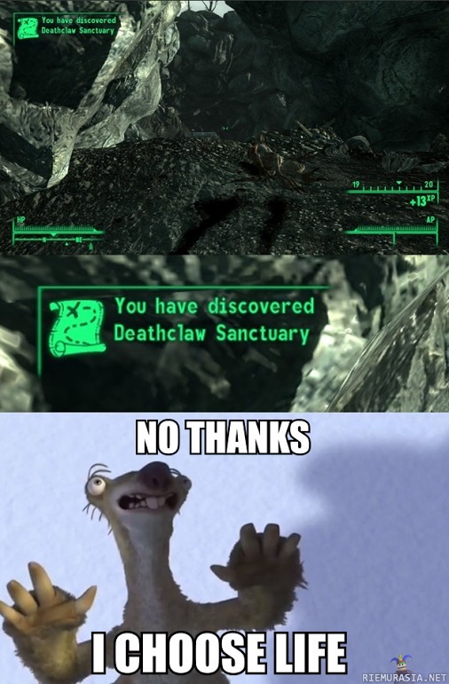 No Thanks - Tässä Pitää tietää Fallout ja Deathclawit