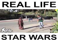 Star Wars miekkailua