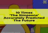 Simpsonien toteutuneet ennustukset