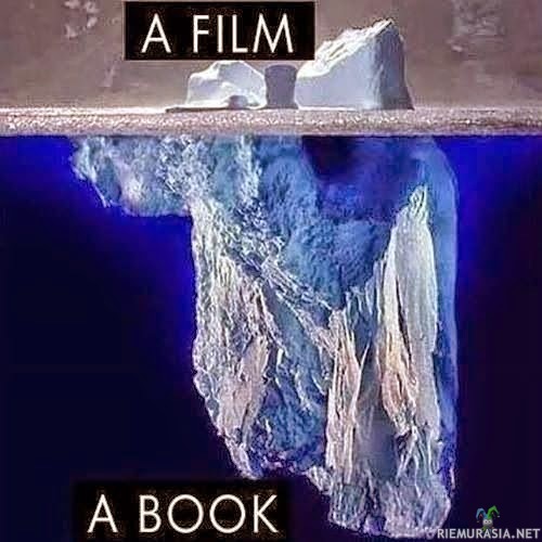 Jäävuori - Elokuva vs kirja 
