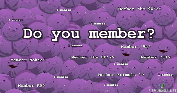 Member Berries - I member.
