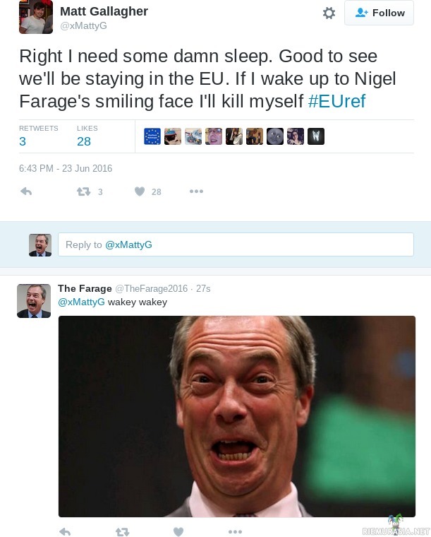 Brexit 24.6.2016 - Nigel Farage