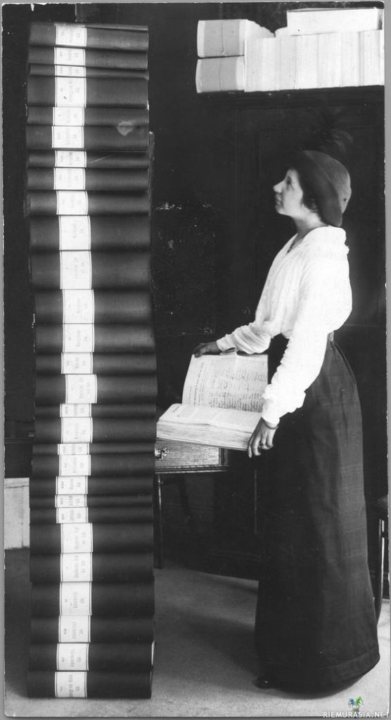 Äänioikeus naisille -allekirjoitukset - Ruotsi 1914 ja 351,454 nimeä.