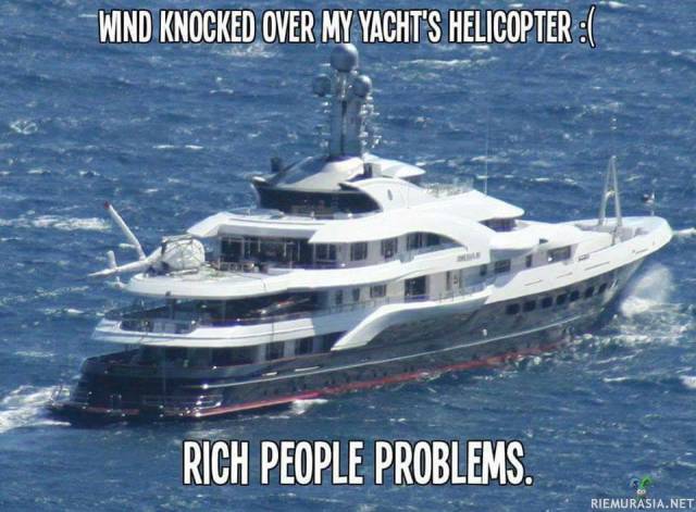Rikkaiden ongelmat