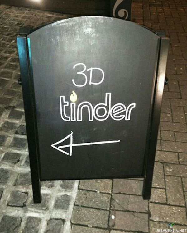 3D Tinder - Kehitys kehittyy. Nyt löytyy jo tämmösiä treffipalveluita