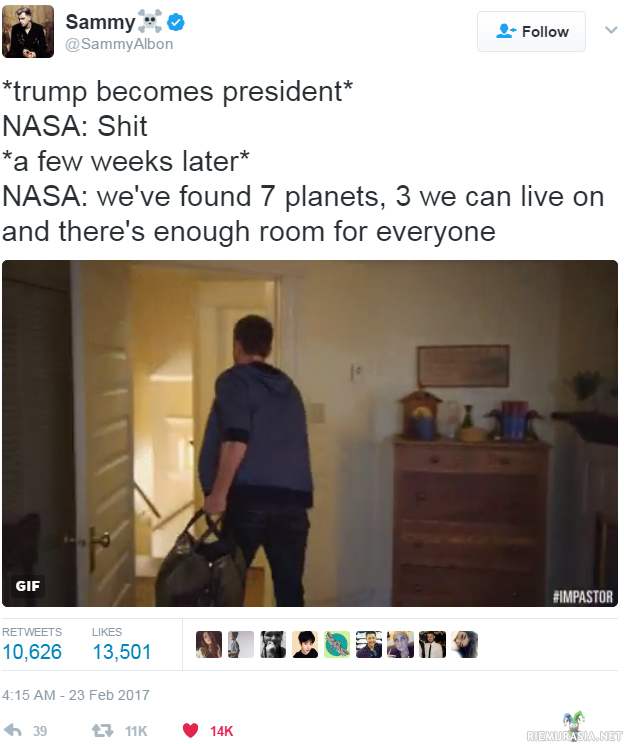 NASAn löydösten syy
