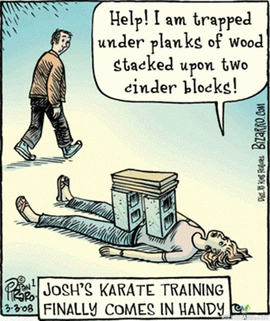 Kerranki käyttöä karatelle