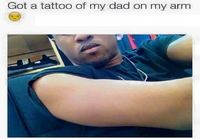 Tatuointi isästä