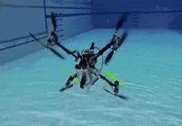 Drone joka toimii veden alla