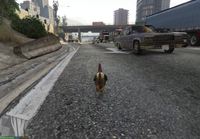 Miksi kana ylitti tien -simulaattori