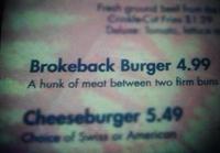 Brokeback Mountain burgeri