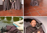 Brasilialaiset munkit adoptoivat koiran