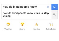 Mistä sokeat tietävät...?