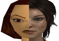 Lara Croft vuonna 1998 verrattuna vuoteen 2018