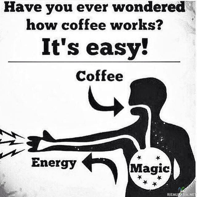 Miten kahvi toimii?