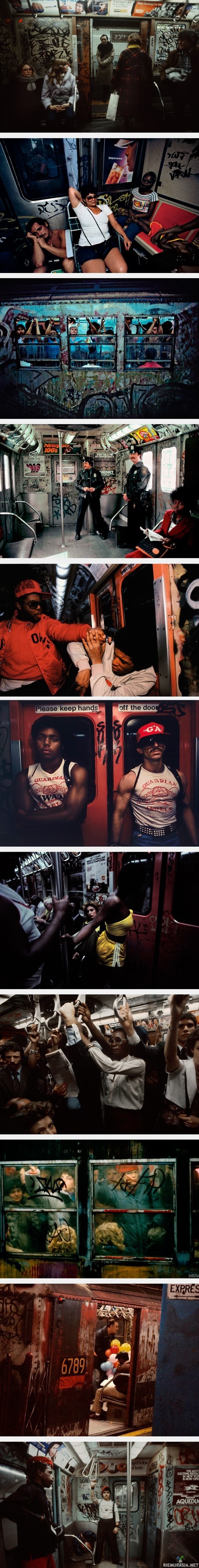 New Yorkin metro 80 luvulla