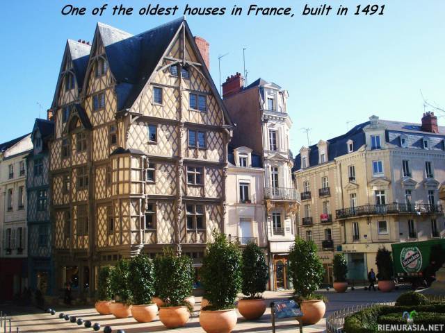Vanha ranskalainen talo