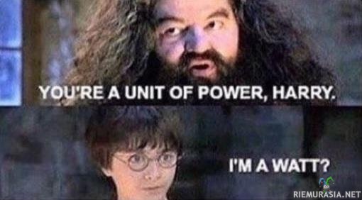 Hagrid paljastaa
