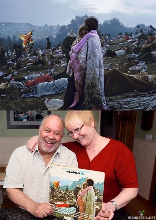 Woodstock pariskunta - 48 vuotta myöhemmin