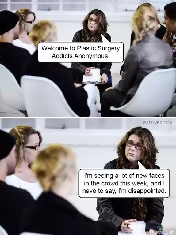 Anonyymit plastiikkakirurgi riippuvaiset