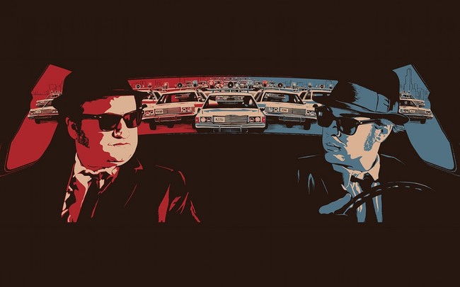 Blues Brothers - We&#039;ve got a full tank of gas, half a pack of cigarettes, it&#039;s dark out, and we&#039;re wearing sunglasses. Hit it!