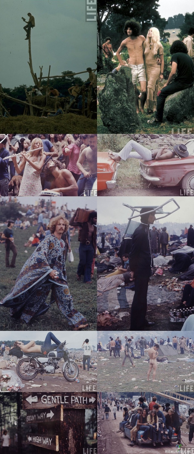 Kurkistus Woodstockiin 1969