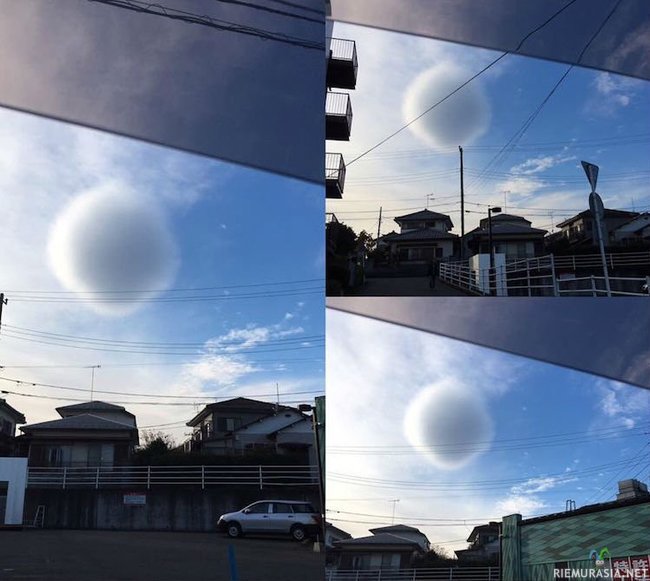Pyöreä pilvi japanissa