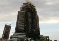 Dubain hotelli palon jälkeen