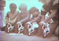 Evel Knievel Rally Stunt Cycle Toy- mainos 