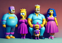 Simpsonien perhe.