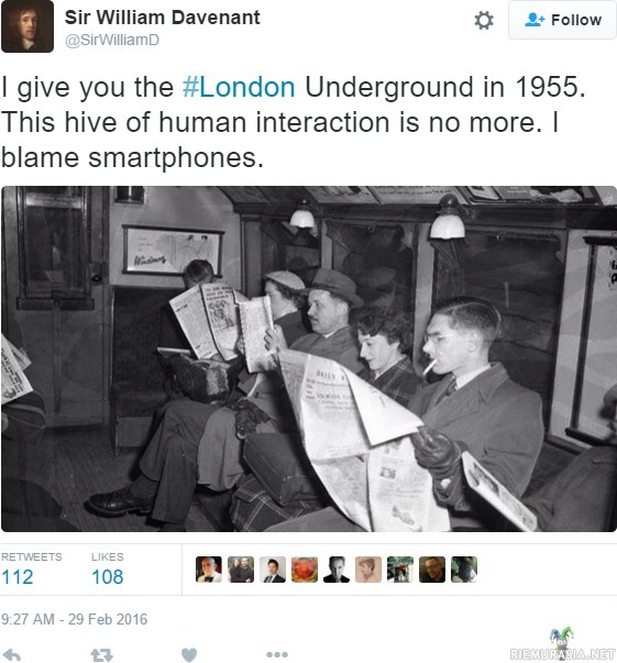Kultainen menneisyys - Lontoon metro 50-luvulla.