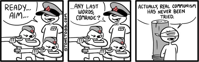 Ei aitoa kommunismia - Mitähän se &quot;aito&quot; kommunismi on?