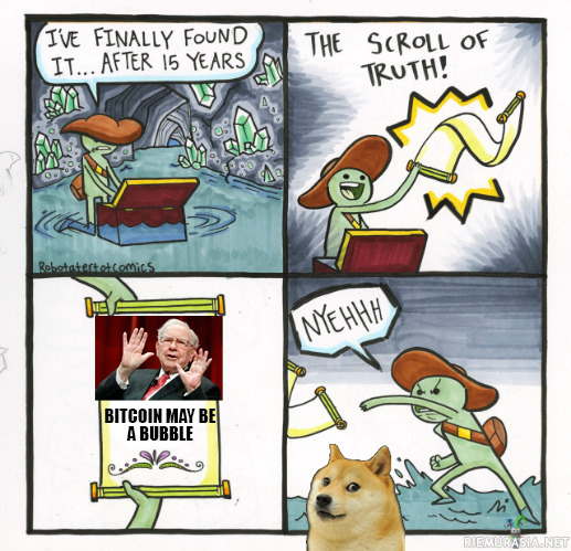 The scroll of truth boomer