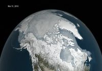 Arktisen merijään sulaminen 2016
